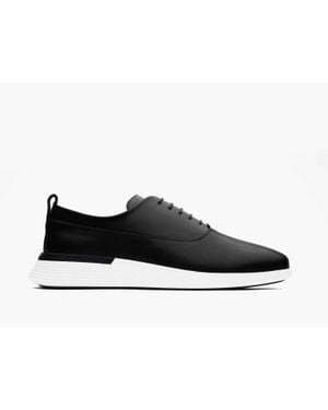 Wolf & Shepherd Oxford Crossover Longwing Shoes - Black