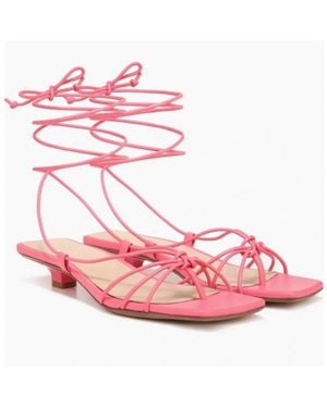 Veronica Beard Foley Strappy Sandal - Pink