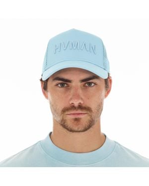 HVMAN Mesh Trucker Cap - Blue