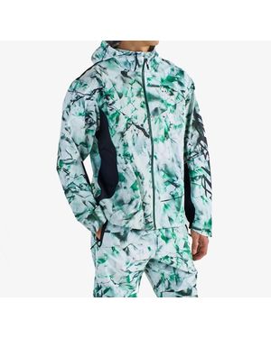 Malbon Golf Tour Divot Camo Rain Jacket