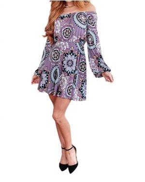 White Birch Your Best Idea Skort Dress - Blue