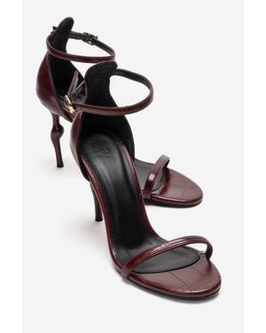Prologue Shoes Yelena Ankle Strap Stiletto Pump - Black