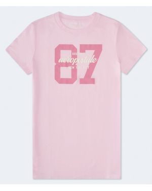 Aéropostale 87 Graphic Tee - Pink