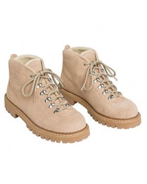 Diemme Tirol Suede Boots - Natural