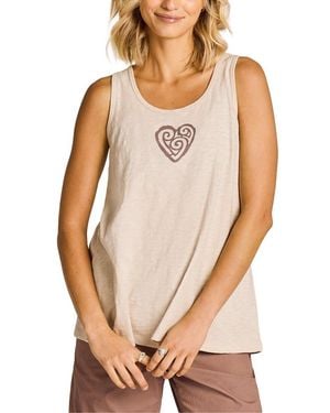 Life Is Good. Slub Tank - White