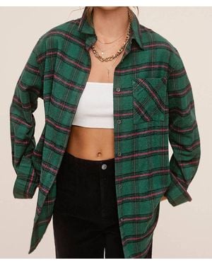 Le Miel Mari Long Sleeve Shirt - Green