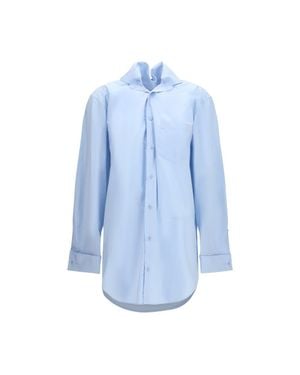 ALAINPAUL Cotton Shirt - Blue