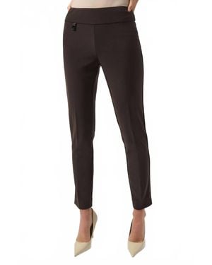 Joseph Ribkoff Slim Leg Pull On Pant - Black