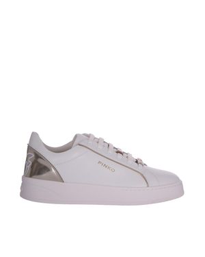 Pinko Iris Sneakers With Hardware Details - Purple