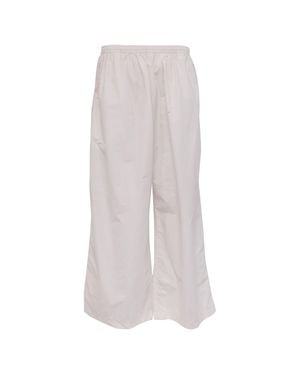 Acne Studios Drawstring Wide-Leg Pants - Gray