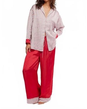 Free People Dreamy Days Set - Red