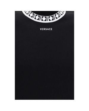 Versace Cotton T-Shirt - Black