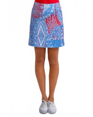 Gretchen Scott Skippy Grand Bazaar Skort - Blue