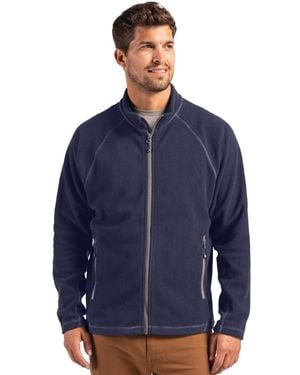 Clique Powder Fleece Full Zip Jacket - Blue