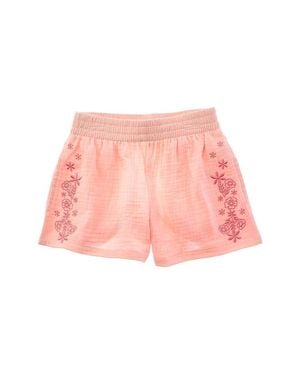 Scotch & Soda Embroidered Short - Pink