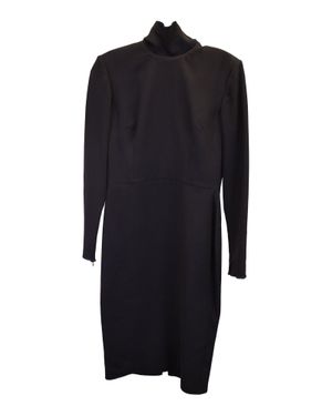 Alex Perry Mock Neck Dress - Black