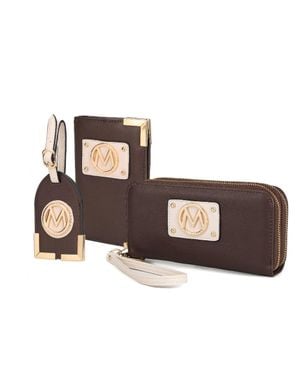 MKF Collection by Mia K Darla Travel Gift For Set - Brown