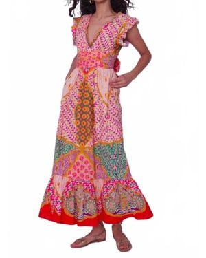 LOVE THE LABEL Gabriella Maxi Dress - Red