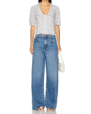 Nation Ltd Pia Pintuck Blouse - Blue