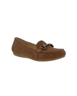 Bellini Salty Loafer Moc Toe Slip-On Shoes Hawk312 - Brown