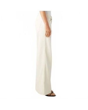 AMO Sabine Wide Leg Jeans - Natural