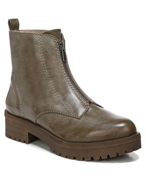 LifeStride Sanibelle Water Resistant Slip On Ankle Boots - Brown