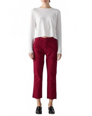 AMO Easy Army Trouser - Red