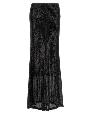 Le twins Maria Cristina' Maxi Skirt - Black
