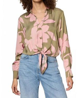 Sanctuary Lover Tie Shirt - Red