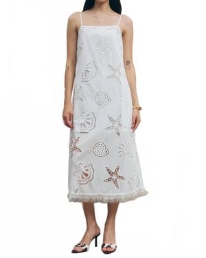 Maude Club Ciel Midi Dress - Gray