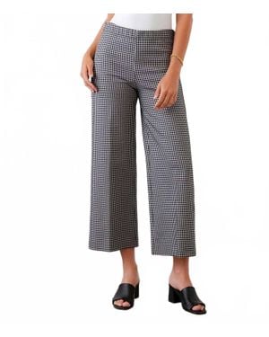 Karen Kane Wide-Leg Pants - Gray