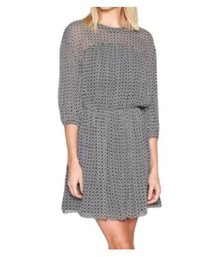 Joie Andora Caviar Dress - Gray