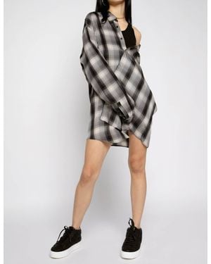 RTA Valery Shirt Dress - Multicolor