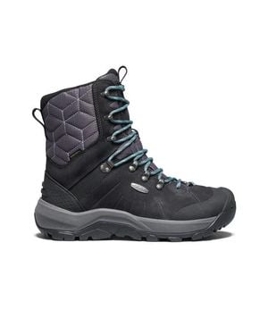 Keen Revel Iv High Polar 1023622 Leather Snow Boots Gbnc1290 - Blue