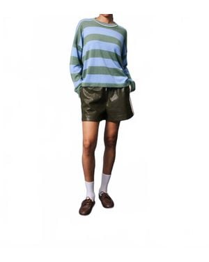 FRNCH Amelie Pull-On Shorts - Blue