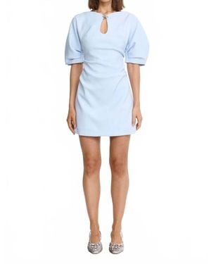 Acler Dingsey Mini Dress - Blue