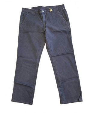 AG Jeans Slim Khaki Crop Jeans - Blue