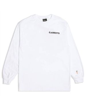 Carrots Home Long Sleeve Shirt - White