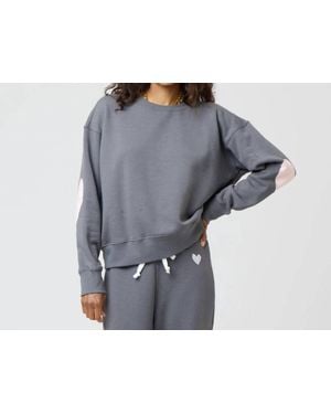 Kerri Rosenthal Boyfriend Sweatshirt - Gray