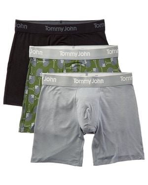 Tommy John Second Skin 6In Boxer Brief - Gray