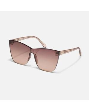 Quay Come Thru Medium Sunglasses - Pink