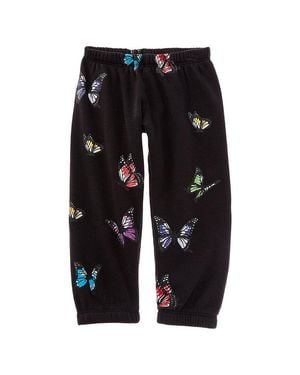 Chaser Brand Fleece Slim Slouchy Pant - Black