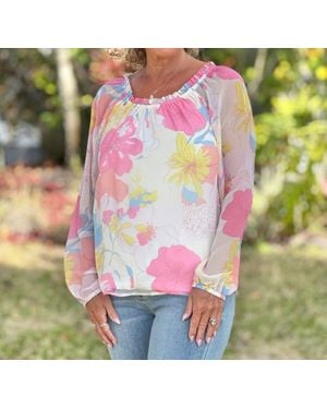 Charlie b The Aloha Top - Pink