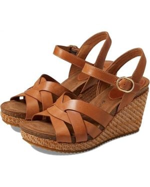 Söfft Carlana Wedge Sandal - Brown