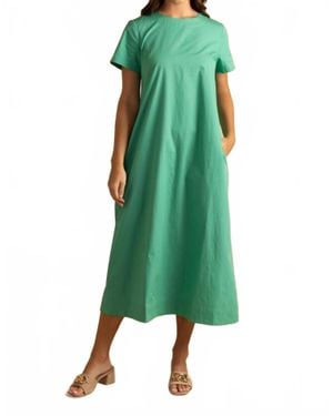 Double A Ellie Midi Dress - Green