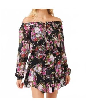 LoveShackFancy Popover Mini Dress - Multicolor