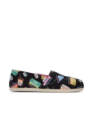 TOMS Classic Alpargata Boom Boxes - Black