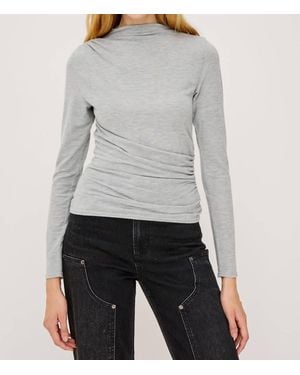 Rails Joelle Long Sleeve Top - Gray