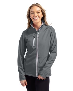 Clique Ladies' Telemark Softshell Jacket - Gray