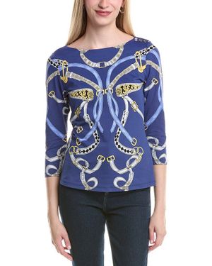 J.McLaughlin Wavesong Top - Blue